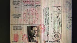 Nazi Rat Line & Devil`s Pass from Swiss Red Cross for Eichmann, Mengele, Barbie, Priebke & Klement