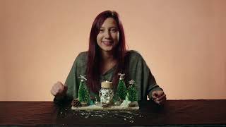 DIY Christmas Candle Holder 