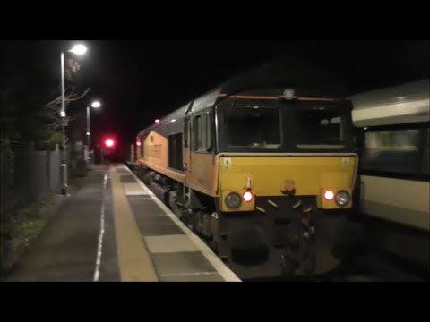 66849 & 847 (6C16 Eastleigh-New Cross Gate) @ Barnham - 27/1/20