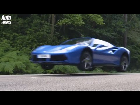 Ferrari 488 Spider epic long jump: watch it fly now, full review coming soon