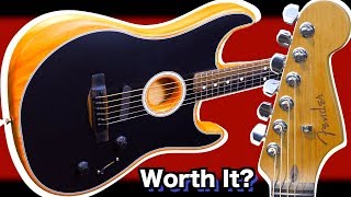 Video thumbnail for Is It REALLY Worth Buying One of These? | 2020 Fender Acoustasonic Stratocaster | Review + Demo by The Trogly's Guitar Show