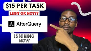 New AI Training Site($15/Tasks)🔥: How I Earned My First Dollar on AfterQuery💰-Step By Step Guide 🌍