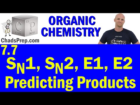 7.7 How to Distinguish Between Substitution and Elimination Reactions (SN2 SN1 E2 E1) | OChem