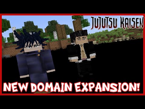 The True Gingershadow - NEW DOMAIN EXPANSION, REVERSE CURSE TECHNIQUE ADDED & MORE! Minecraft Jujutsu Kaisen Mod Review