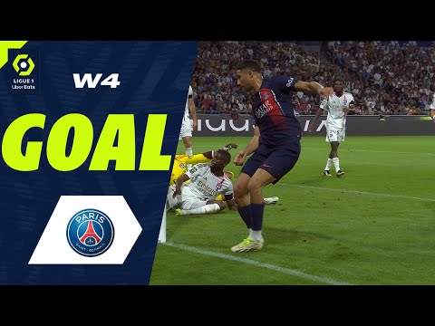 Goal Achraf HAKIMI (20' - PSG) OLYMPIQUE LYONNAIS - PARIS SAINT-GERMAIN (1-4) 23/24