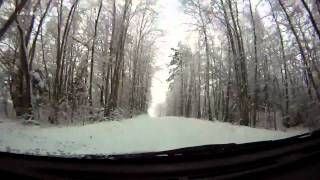 preview picture of video 'Drive with me, through wintry Estonia'