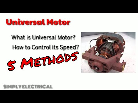 Universal motor in hindi - speed control of universal motor