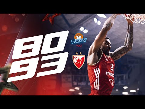 SVI POENI ZVEZDE - Budućnost vs. KK Crvena zvezda Meridianbet 80:93 | ABA LEAGUE R18