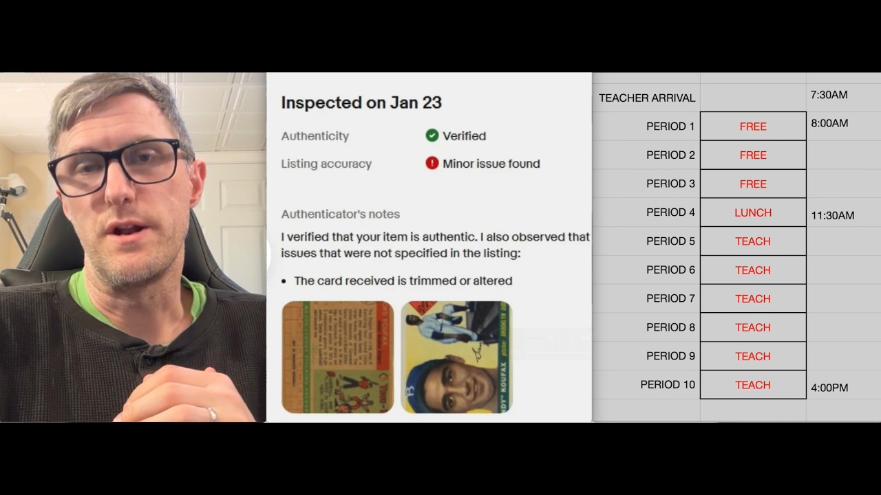 Thoughts on Unlicensed Cards, The Covid Boom, Buying Trimmed Cards, and My Personal Epiphany Moment