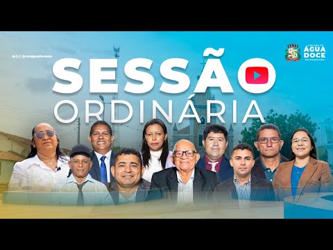 Transmissão Câmara Municipal Agua Doce do Maranhão | SESSÃO 12/04/2024