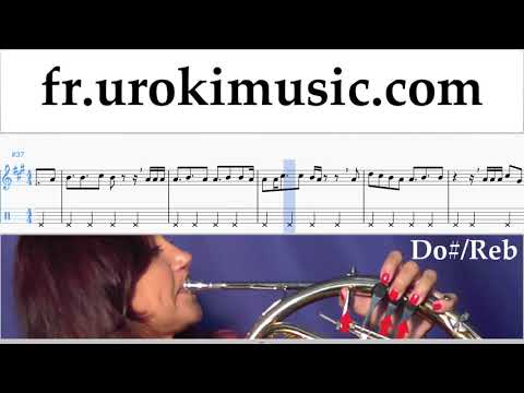 Cours de Cor D'harmonie Jonas Blue - Mama Tuto Partitions Partie#2 um-i829