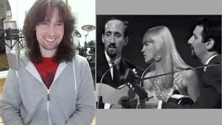 British guitarist analyses Peter, Paul and Mary live in 1965!