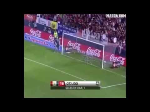 Alvaro Cejudo. Goles con Osasuna. 10/11