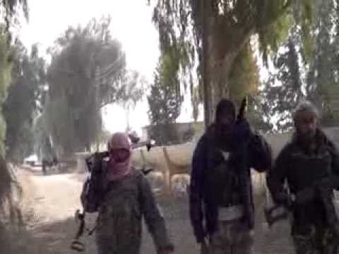 توجه عناصر كتيبة الشيخ مطلق العتيبي الى مطار دير الزور العسكري