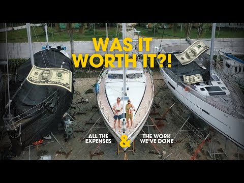 Sailboat refit COST! (How much did we spend?)