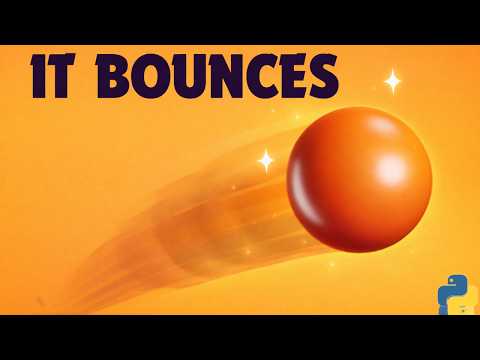 Easy Bouncing Ball Animation Learn Python Visually