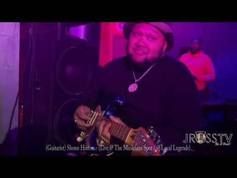 James Ross @ (Guitarist) Shonn Hinton Of The "Mary J. Blige Band - "Solo Groove" - www.Jross-tv.com