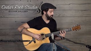Video thumbnail for Martin OMC-28 Laurence Juber - Played by Dustin Furlow by Cedar Rock Studio Guitar Gallery