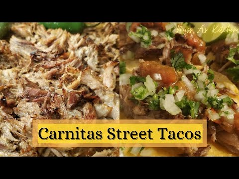 Carnitas || Street Tacos || Crock Pot #Carnitas ||...