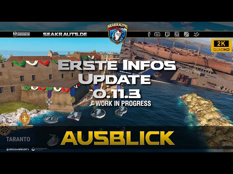 Erste Infos zu Update 0.11.3 - Neue Sammlung, Werft & mehr! - World of Warships [Deutsch]