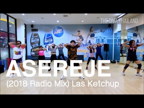 [Dance Workout] Asereje (2018 Radio Mix) - Las Ketchup | Zumba | Diva Dance | The Diva Thailand