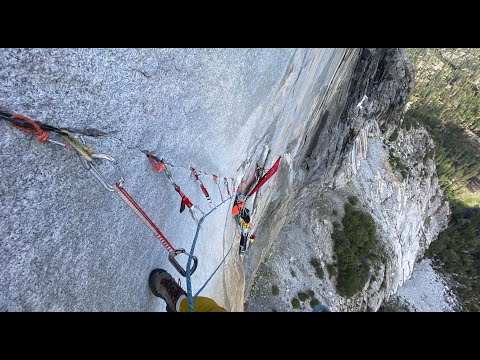 Rope Soloing El Capitan: Zenyatta Mondatta (A4)
