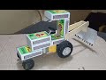How To Make A Easy Farmer Tractor With Matchbox Matchbox Tractor Diy Crafts Matchbox Craft