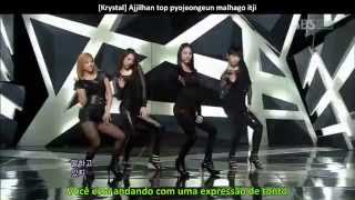f(x) - Mr boogie @Inkigayo 100718 (Legendado+Rom)