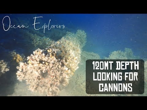 120mt depth - Looking for cannons