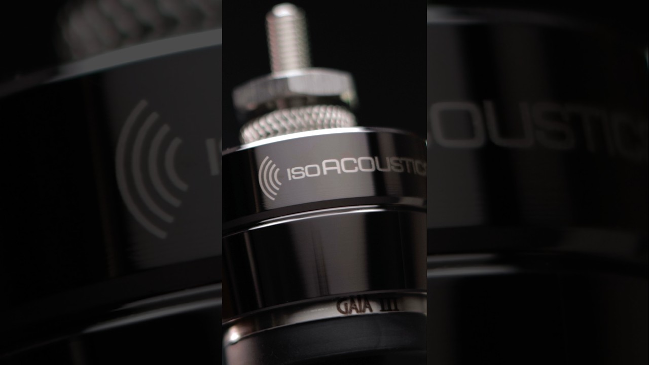 IsoAcoustics GAIA III hangfal rezgéscsillapító talp teszt - A hangfalaid hangját ismered?