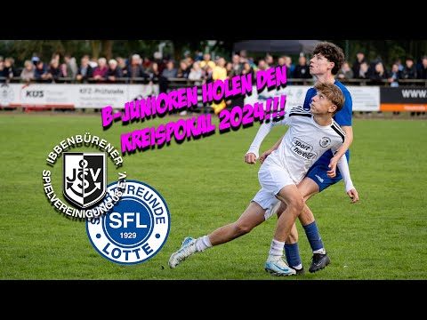 Kreispokal-Champions! B-Junioren siegen 3:2 gegen Sportfreunde Lotte