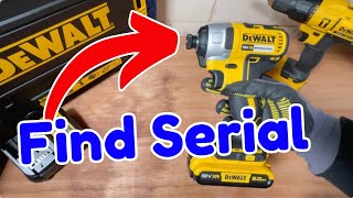 How to Find the Serial Number on Your DeWALT Impact Driver (Quick & Easy Guide!)