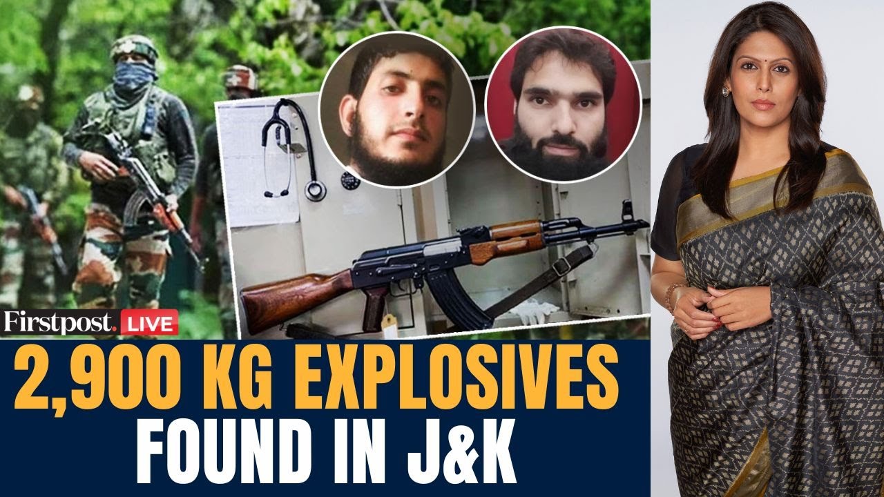 LIVE: Hours Before Red Fort Blast 2,900kg Explosives Seized in J&K | Vantage with Palki Sharma