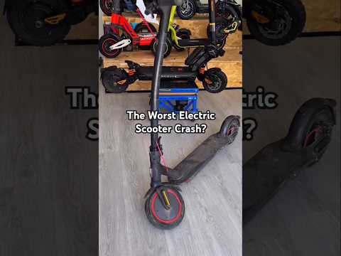 Xiaomi Mi Pro 2 Electric Scooter Crash 💥🛴 #shortvideo #shorts #short #electricscooter #xiaomi