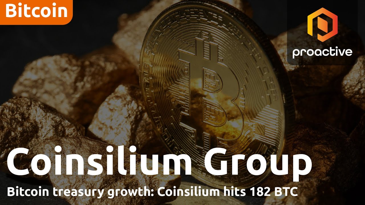 Coinsilium aligns Bitcoin treasury strategy with digital asset business 
