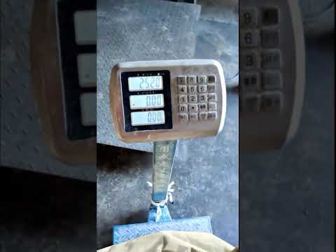 PVA Bag Weight Check