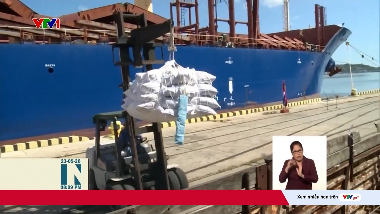 Bildquelle: Gạo viện trợ của Trung Quốc đến Cuba | VTV24 von VTV24