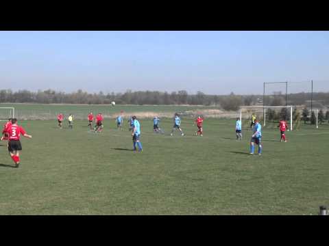 Ale brzydkie bramki z meczu Kometa Kryniczno - Zorza Pęgów (Wrocławka Klasa B)