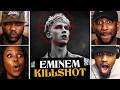 “Killshot” - BAR by BAR!🔥 (20+ REACTORS) | Eminem - MGK Diss REACTION MASHUP