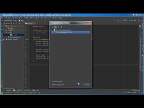 02 JavaFX Java GUI Tutorial   2   Handle User Events