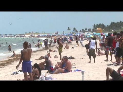 Juhu, endlich oben ohne am Miami Beach!