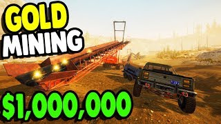 NEW Gold Mining DLC $1,000,000 Equipment Frankenstein Update | Gold Rush: The Game Gameplay