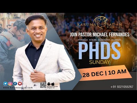 20251228 | KSM | P.H.D.S SUNDAY SERVICE | [ LIVE 🔴 ] | Pastor Michael Fernandes