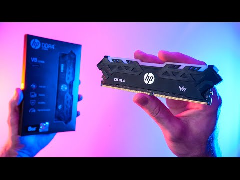 HP make RGB Memory? 🤔 HP V8 RGB DDR4 Unboxing and Overview!