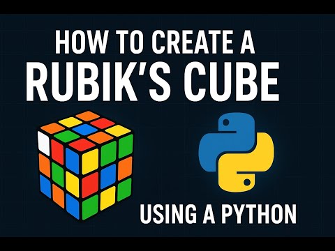 Rubiks Cube Animation Using Python