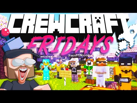 The Crew is Back on Minecraft! - CrewCraft Fridays - Episode 1