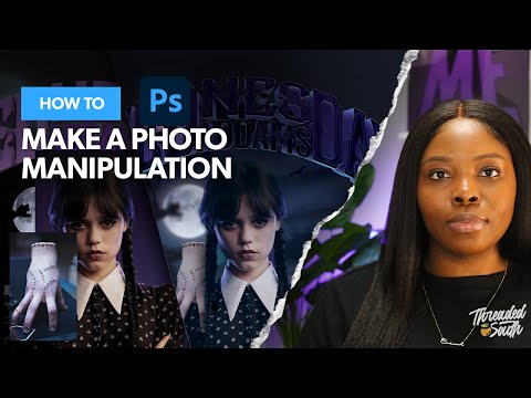 SO EASY! Photo Manipulation in Adobe Photoshop | Threaded South