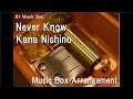 Never Know/Kana Nishino [Music Box] 