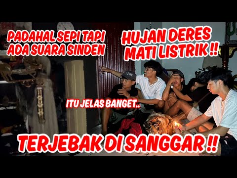 IT FELT LIKE A TEST OF COURAGE!! Trapped in the studio, the power went out, heavy rain, and I cou...