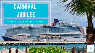 7 Days Aboard The Carnival Jubilee| Full Ship Tour, Themed Zones & Room Tour
